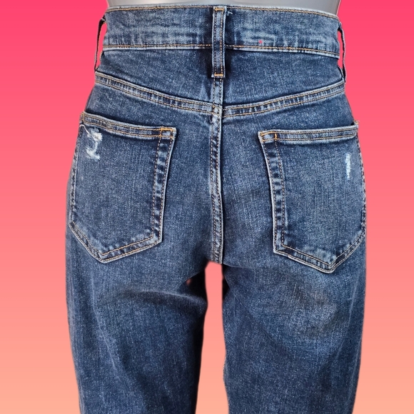 ๐Sun โ๏ธ Stone ๐ Distressed Slim Men's Jeans - Picture 5 of 9